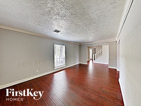the living room and dining room are spacious and ready for you to move in