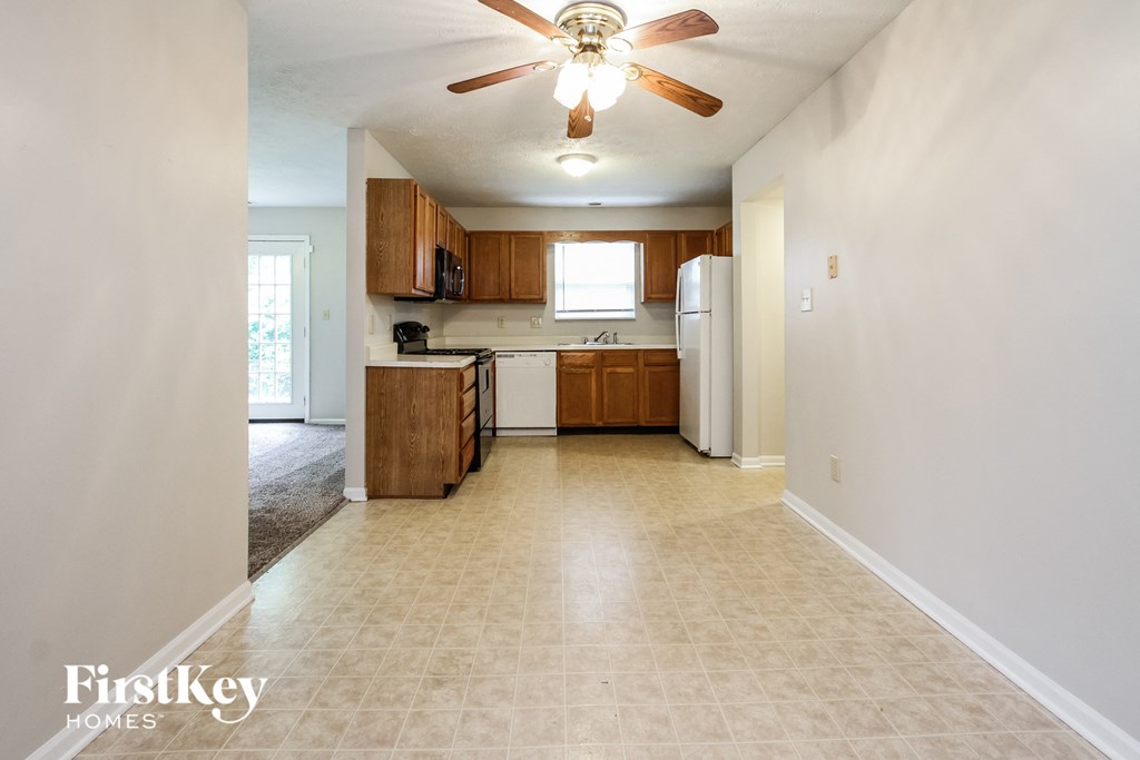 the kitchen is clean and ready for us to use