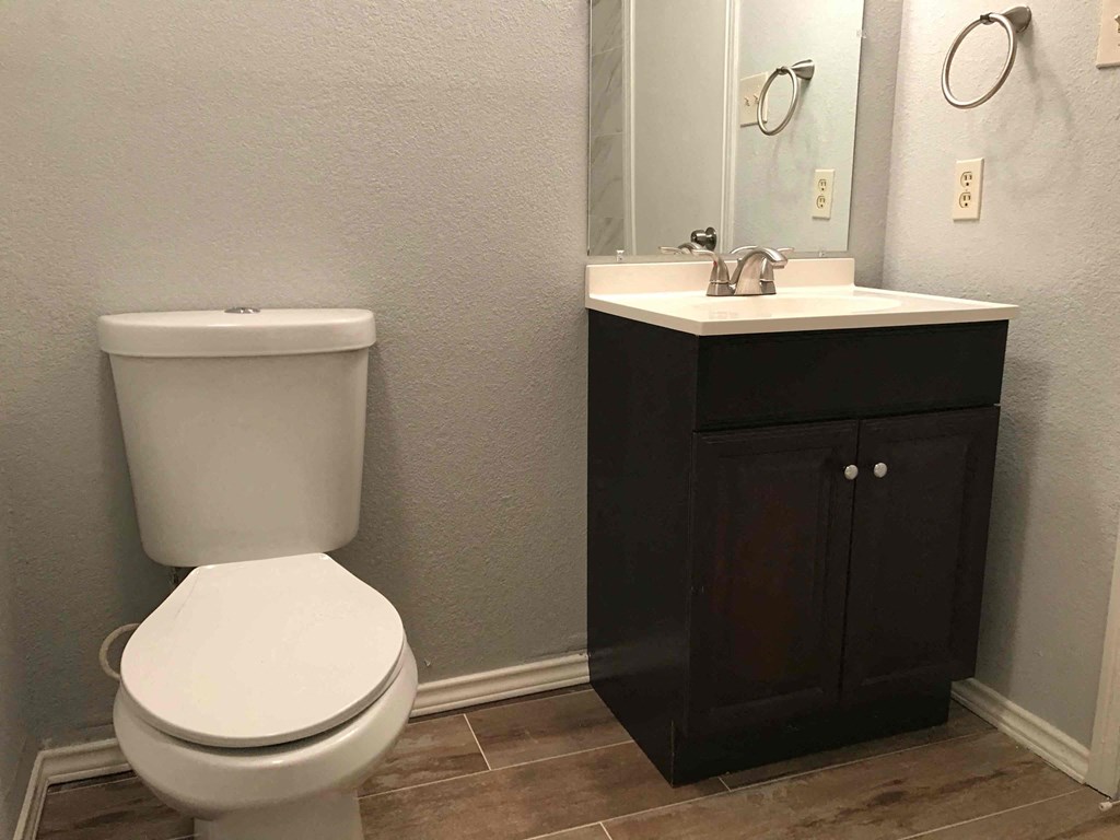 a small bathroom with a toilet and a sink
