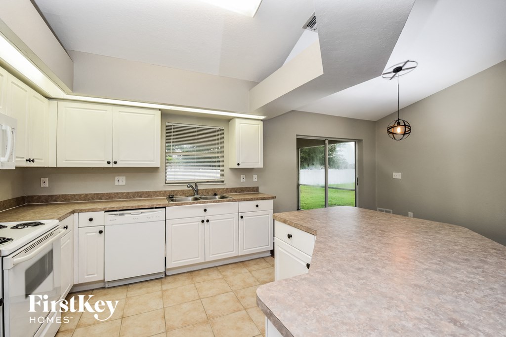 the kitchen is clean and ready for us to use