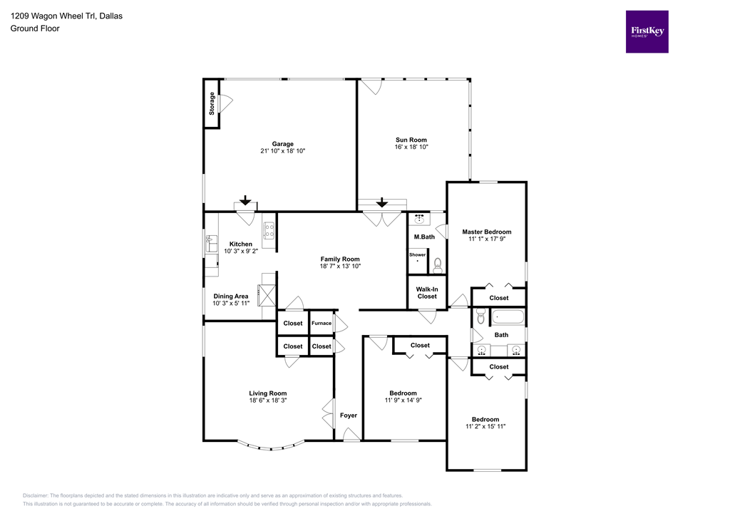 this floor plan is an approximation and may not include the most recent information