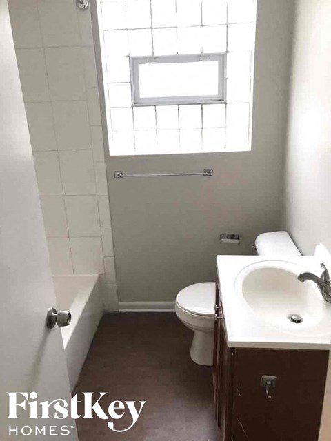 a small bathroom with a toilet and a sink