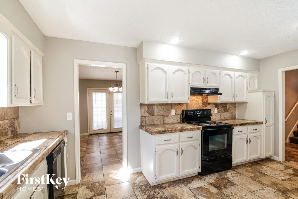 the kitchen is clean and ready for us to use