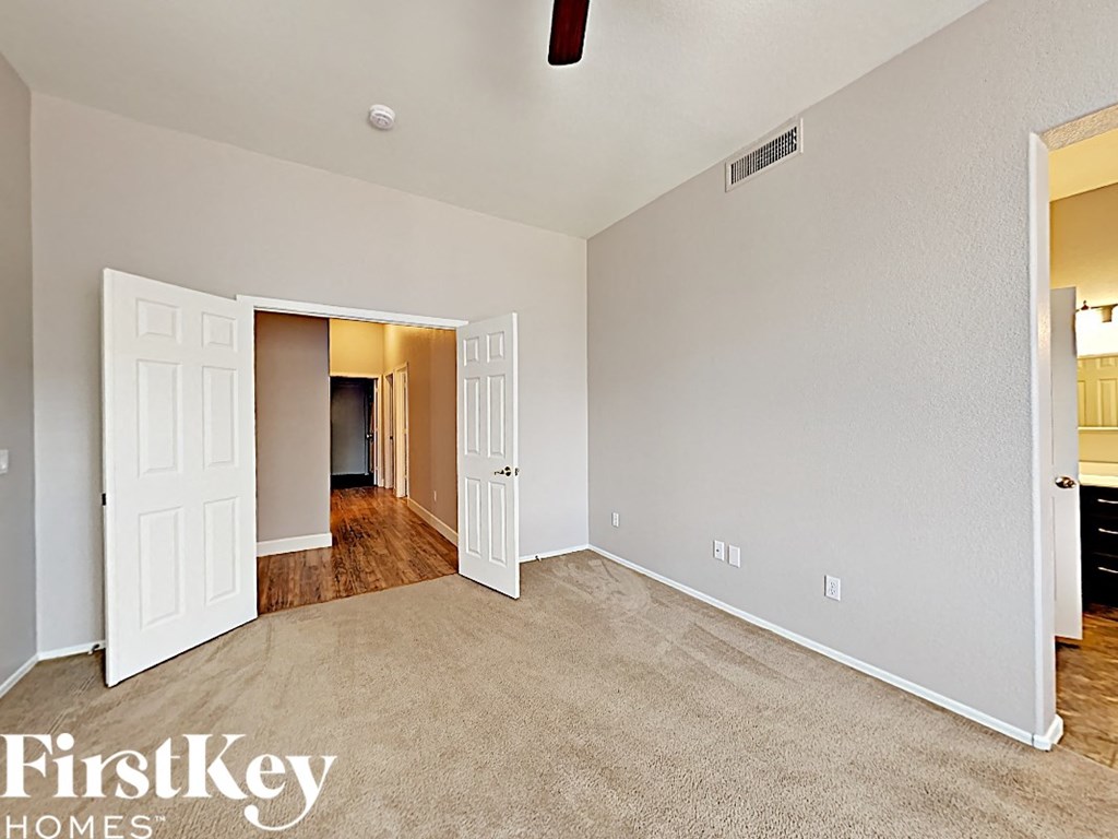 the living room and dining room are spacious and ready for you to use