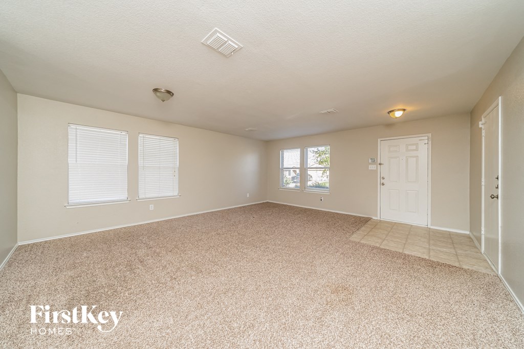 the living room is spacious and ready for you to use