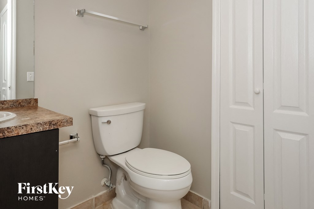 a small bathroom with a toilet and a sink
