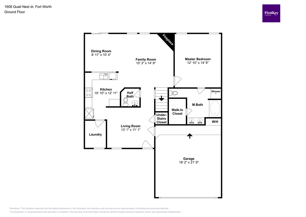 this floor plan is an approximation and may not include the most recent information