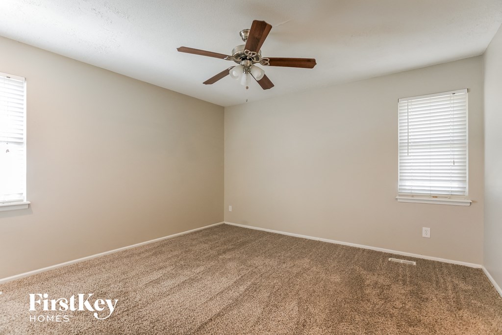 the living room is clean and ready to use