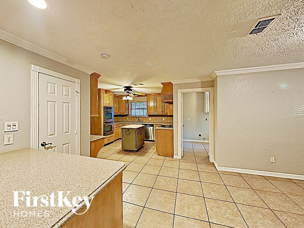 the kitchen is clean and ready for us to use