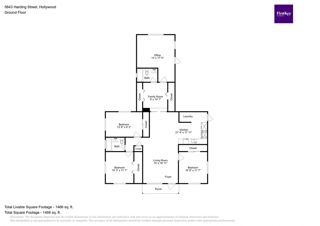 this floor plan is an approximation and may not include the most recent information