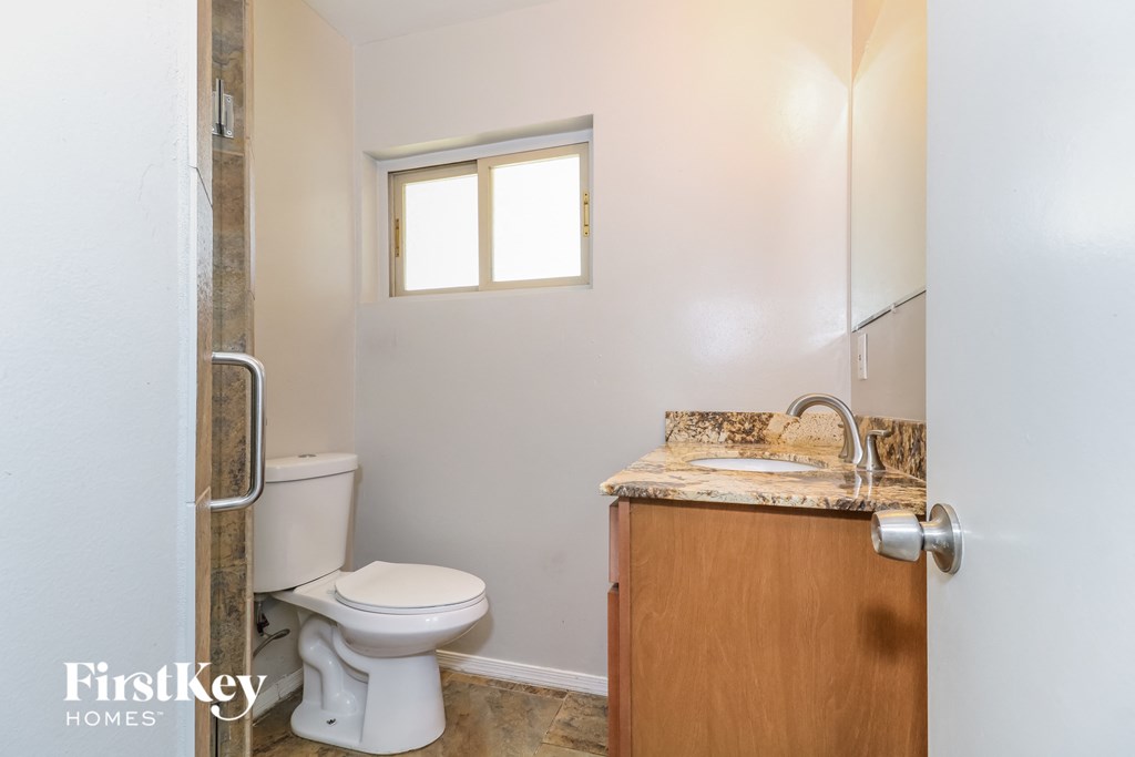 a small bathroom with a toilet and a sink