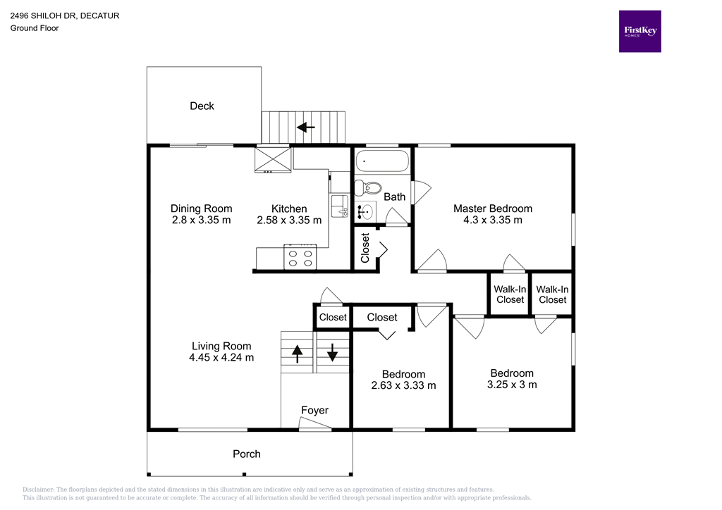 this floor plan is an approximation and may not include the most recent information