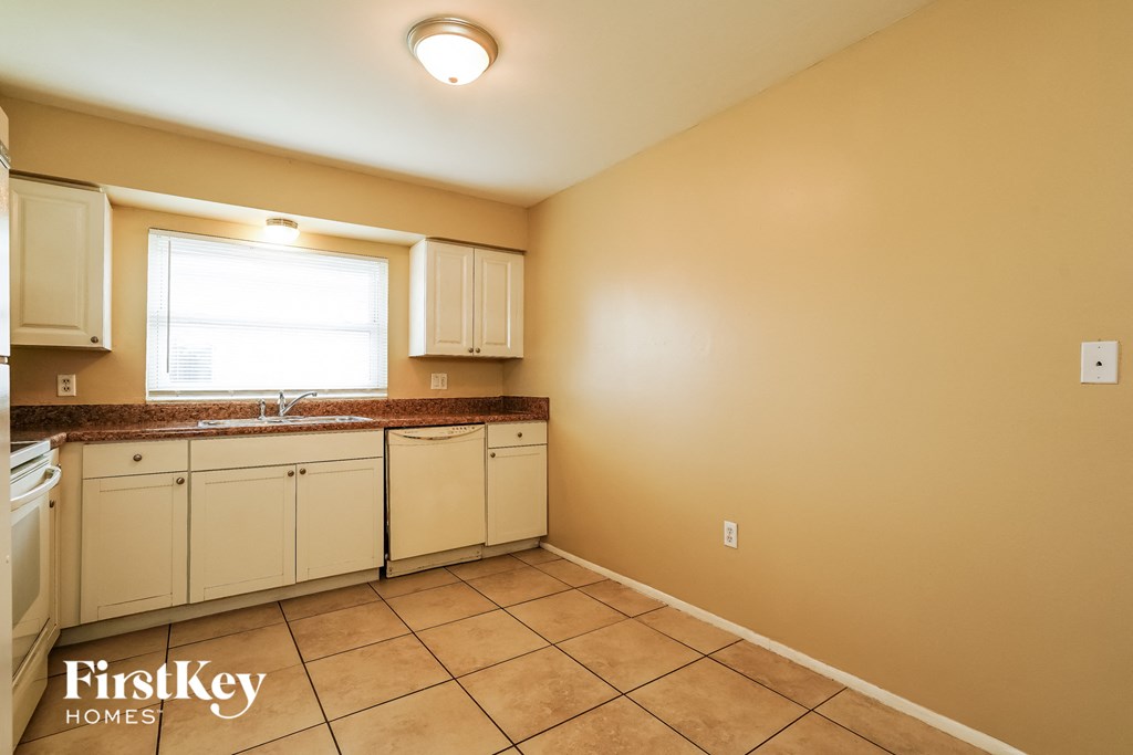 the kitchen is clean and ready for us to use