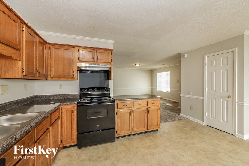 the kitchen is clean and ready for us to use