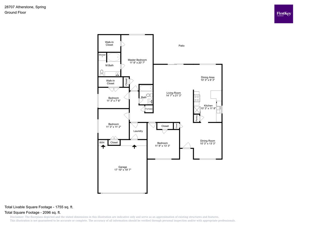 this floor plan is an approximation and may not include the most recent information