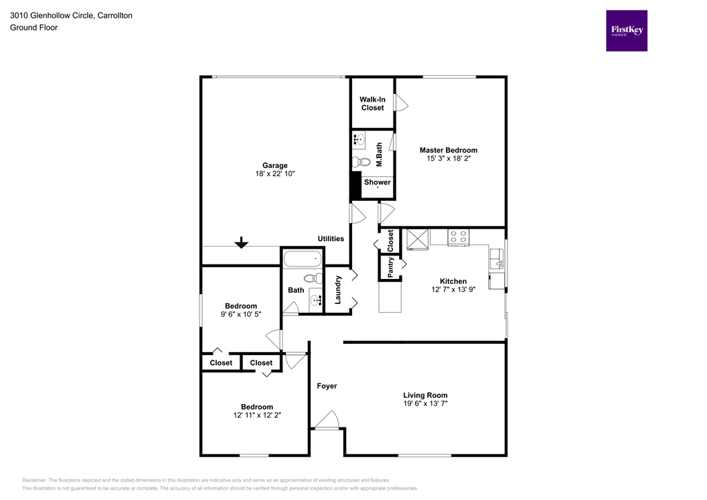 this floor plan is an approximation and may not include the most recent information