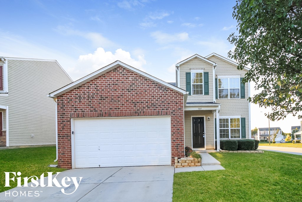 A house with a garage is for sale by Firstkey Homes.