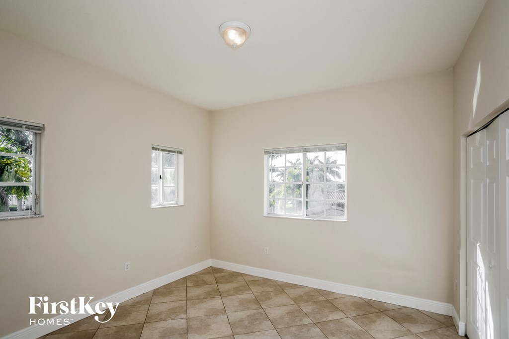 the living room is clean and ready to use