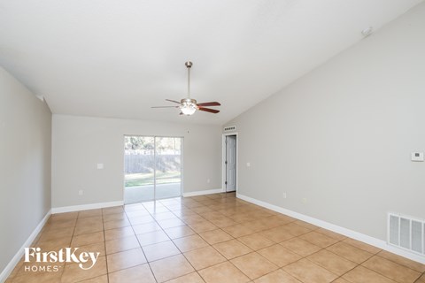 the spacious living room is clean and ready for you to use