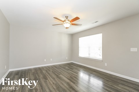 the living room is clean and ready for the guests to use