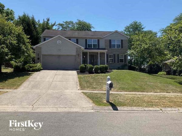 A house with a garage is for sale by FirstKey Homes.