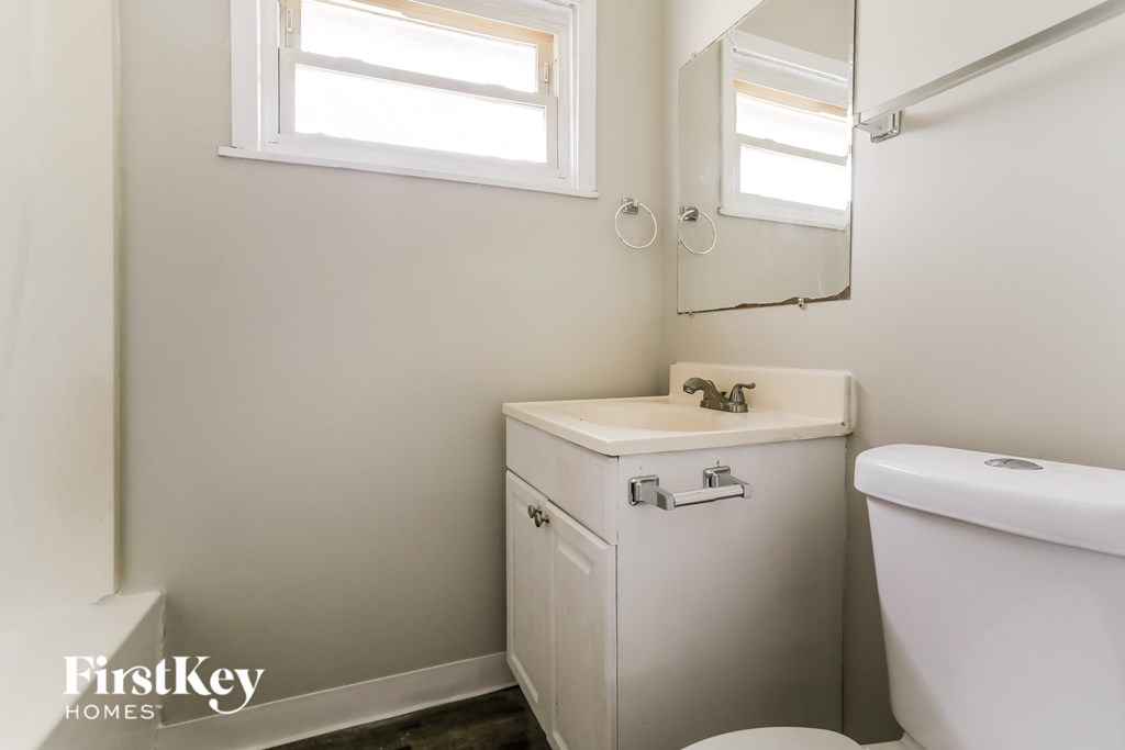 a small bathroom with a toilet and a sink