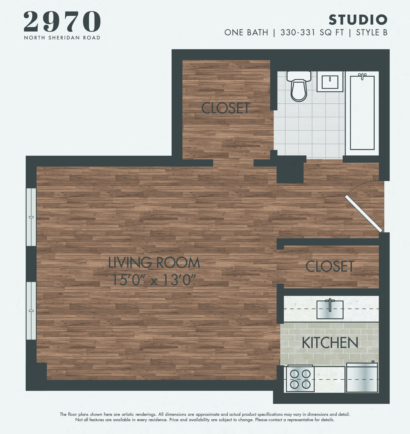 2970 N Sheridan Road Studio-1 Bed Apartment for Rent - Photo Gallery 12