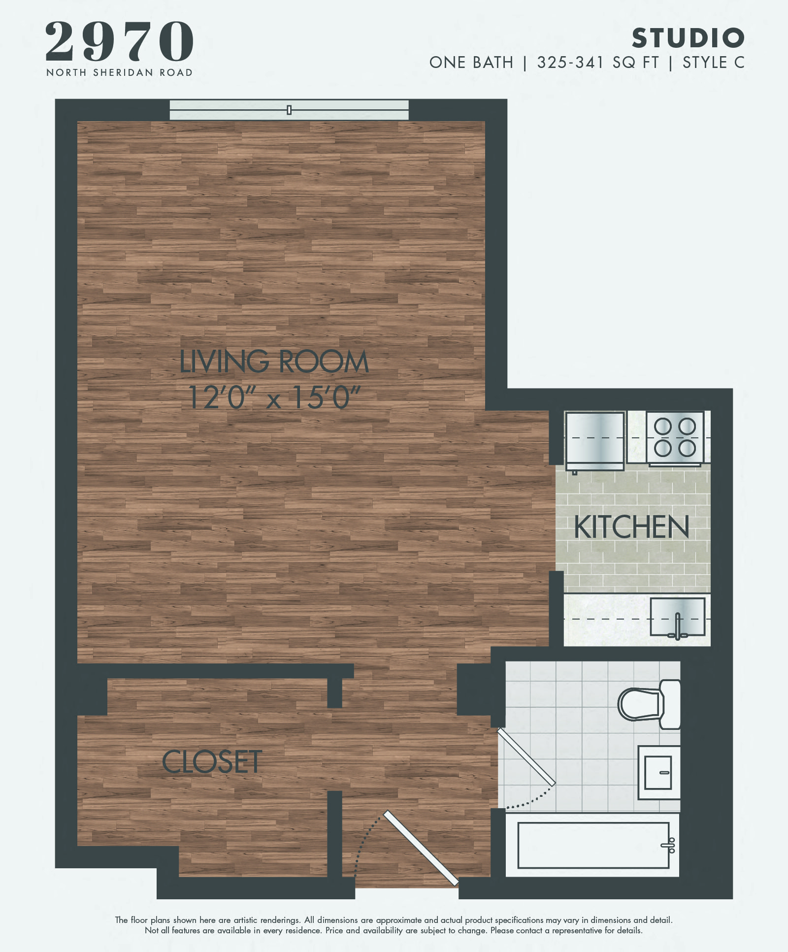 2970 N Sheridan Road Studio-1 Bed Apartment for Rent - Photo Gallery 13