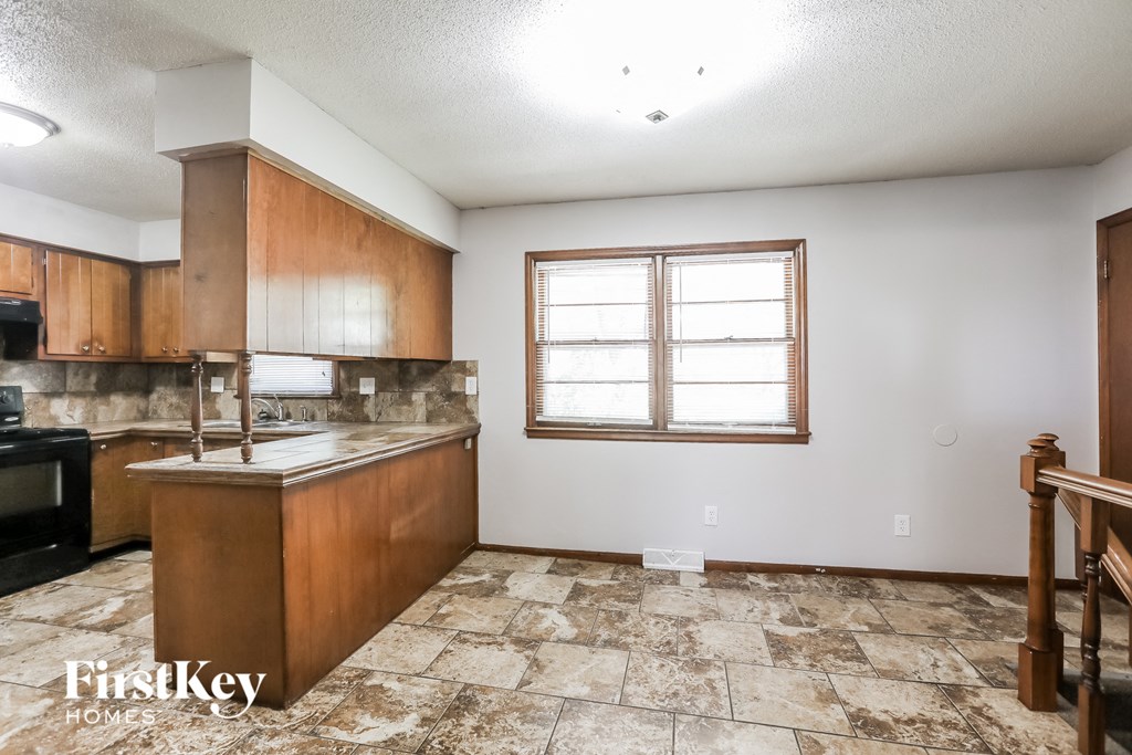 the kitchen is clean and ready for us to use