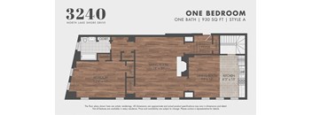 1BR/1BA - Style A