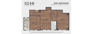 1BR/1BA - Style D