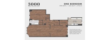 1BR/1BA - Style B