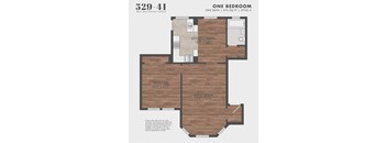 1BR/1BA Style A