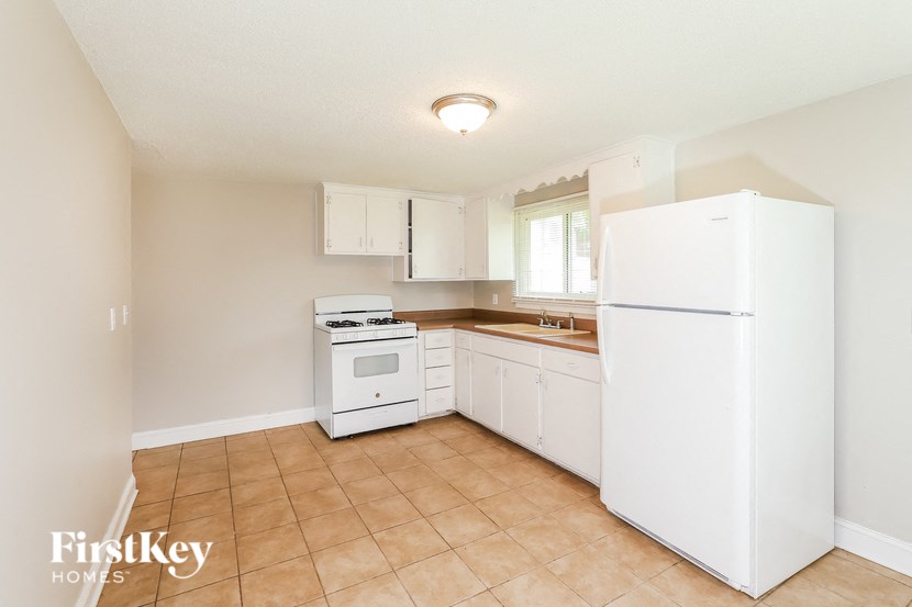 the kitchen is clean and ready for us to use