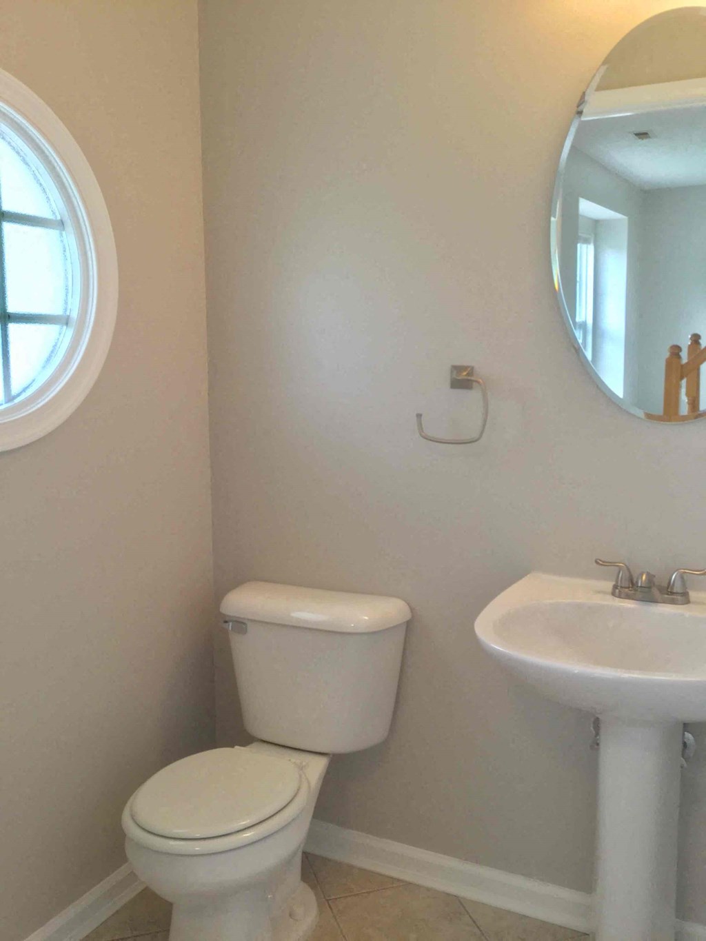 a small bathroom with a toilet and a sink