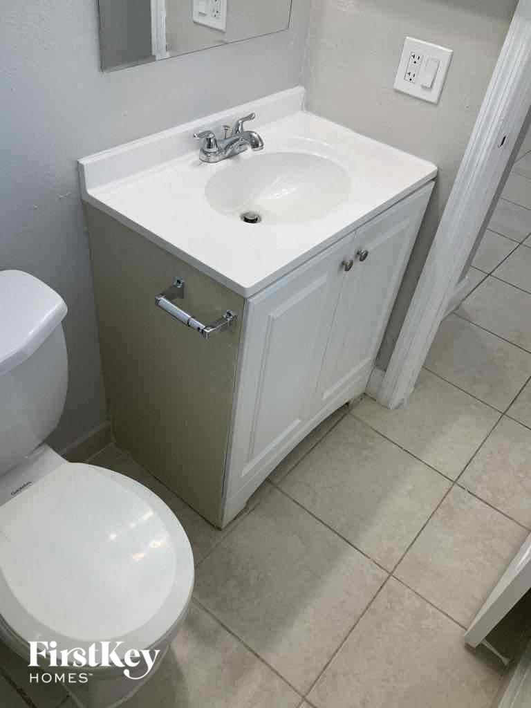 a small bathroom with a sink and a toilet