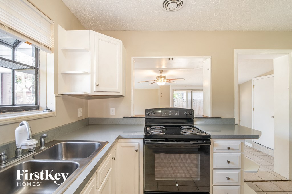 the kitchen is clean and ready for us to use