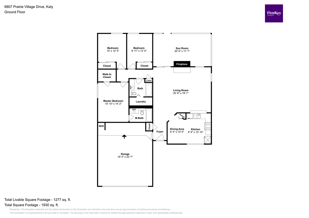 this floor plan is an approximation and may not include the most recent information