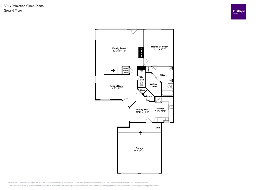 this floor plan is an approximation and may not include the most recent information
