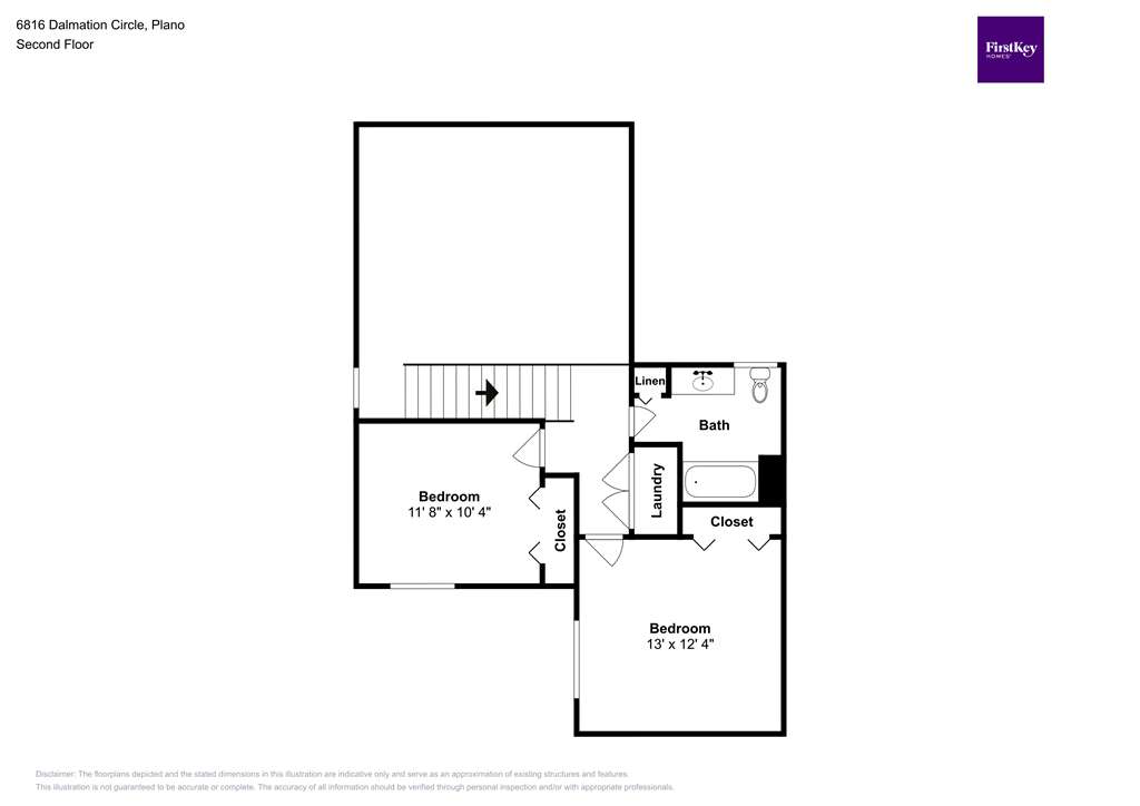 this floor plan is an approximation and may not include the most recent information