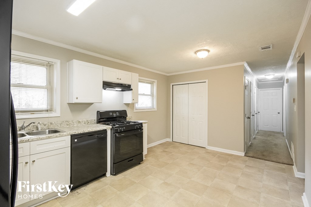 the kitchen is clean and ready for us to use