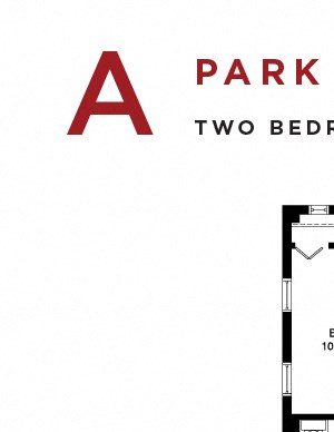 Park Shores - Two Bedroom Floorplan A Park Shores - Two Bedroom Floorplan A