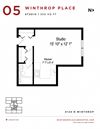 Winthrop Place - Studio Floorplan Winthrop Place - Studio Floorplan
