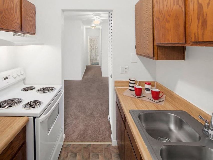 Fully-Equipped Kitchen in apartment