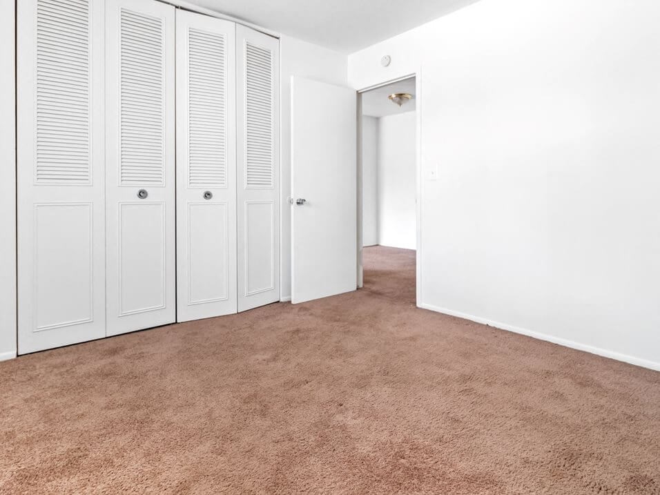 Apartment Bedroom with Closet