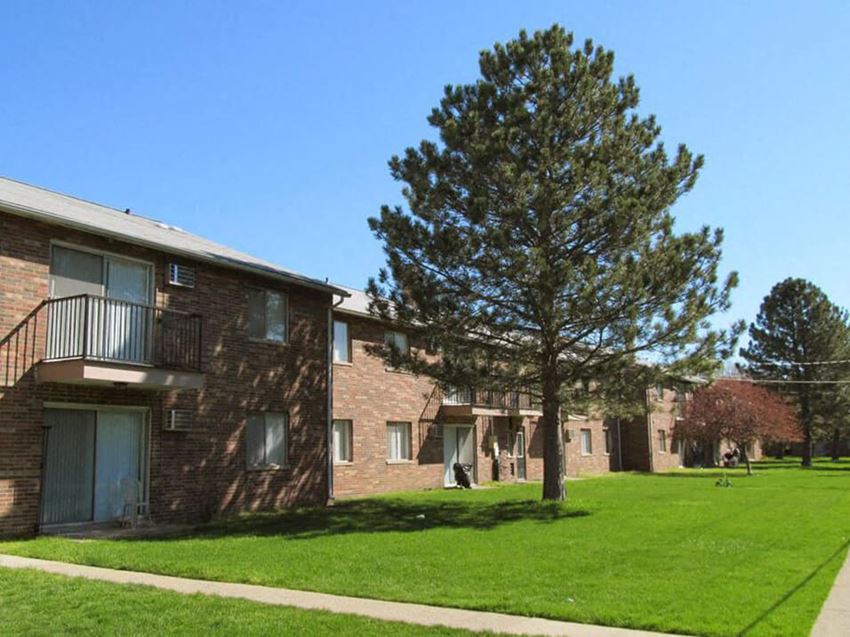 Courtyard at apartment community