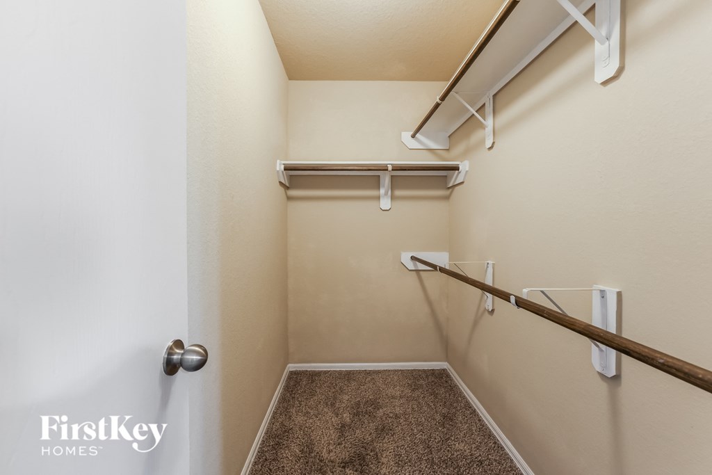 our apartments have a spacious walk in closet