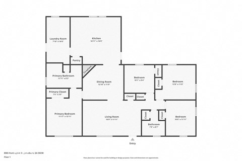 8065 Huntington Drive 4 Beds Apartment for Rent