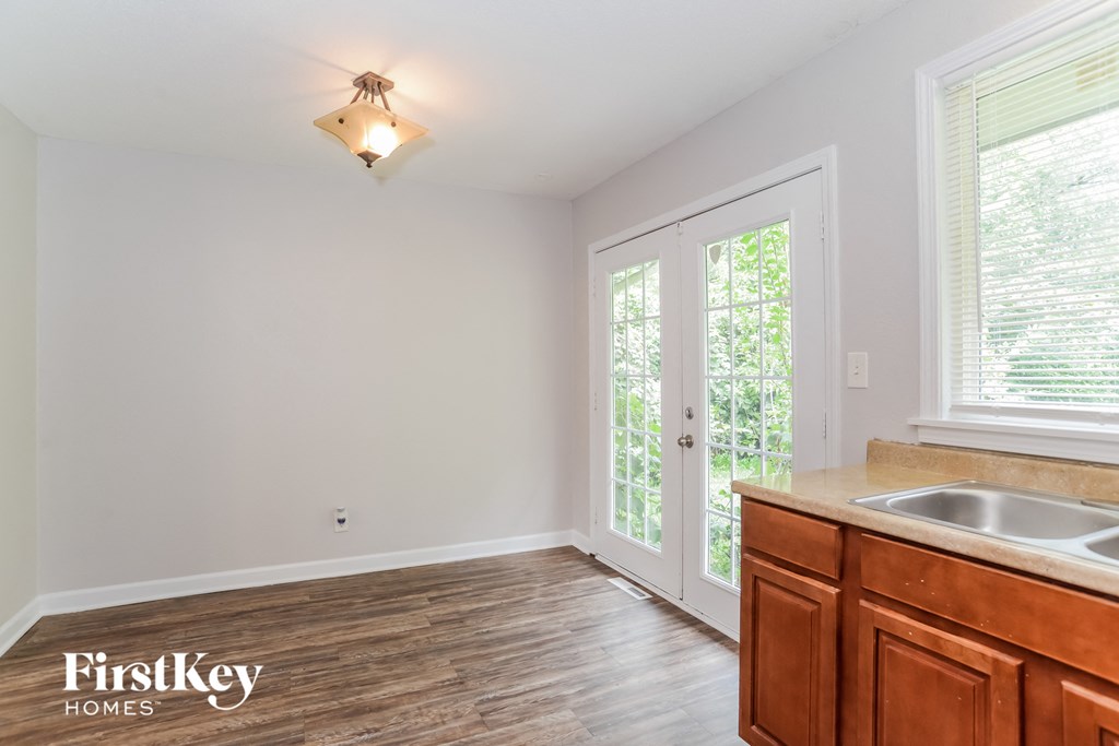 the kitchen is clean and ready for us to use
