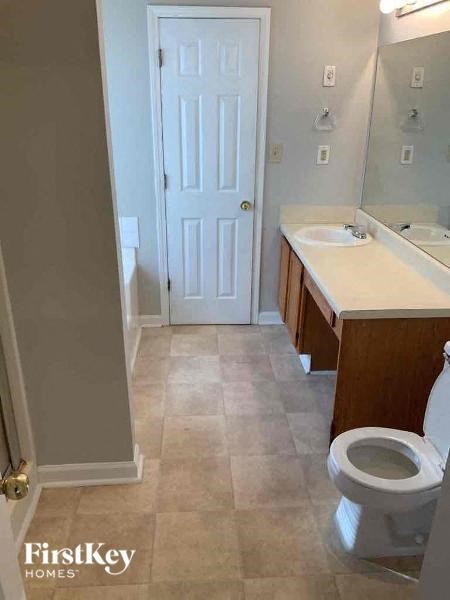 a small bathroom with a toilet and a sink